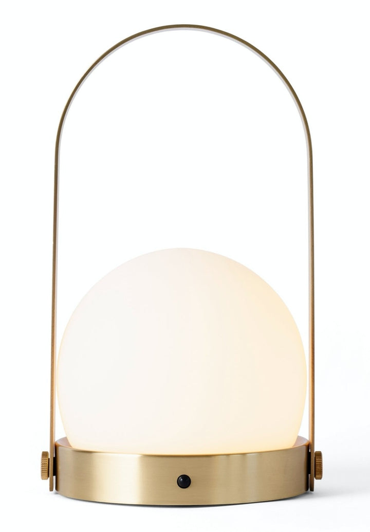 Carrie Portable LED Lamp - Audo Copenhagen - Lighting - Brushed Brass - HORNE