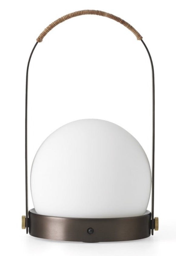 Carrie Portable LED Lamp - Audo Copenhagen - Lighting - Bronzed Brass - HORNE