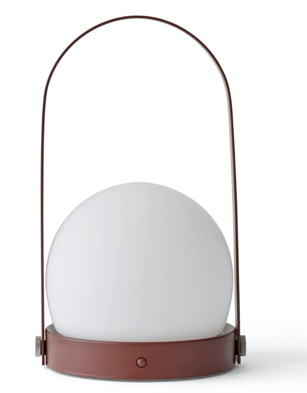 Carrie Portable LED Lamp - Audo Copenhagen - Lighting - Burned Red - HORNE