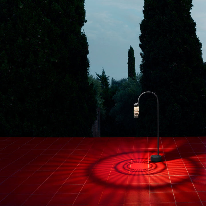 Caule Bollard 2 - Nest Shade Floor Lamp - Flos - Floor Lamps - Anthracite - 2700K - No Caule Box - HORNE