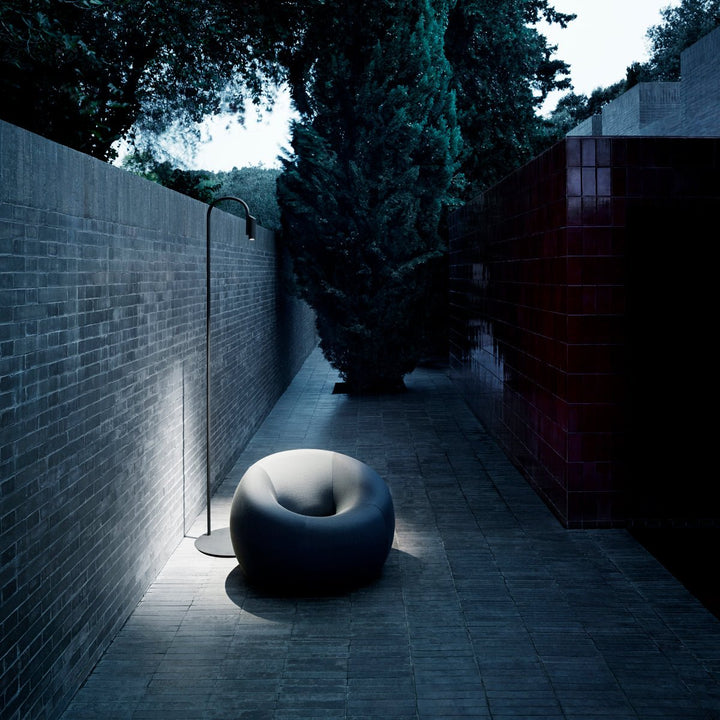 Caule Bollard 2 - Solid Shade Floor Lamp - Flos - Floor Lamps - Anthracite - 2700K - No Caule Box - HORNE