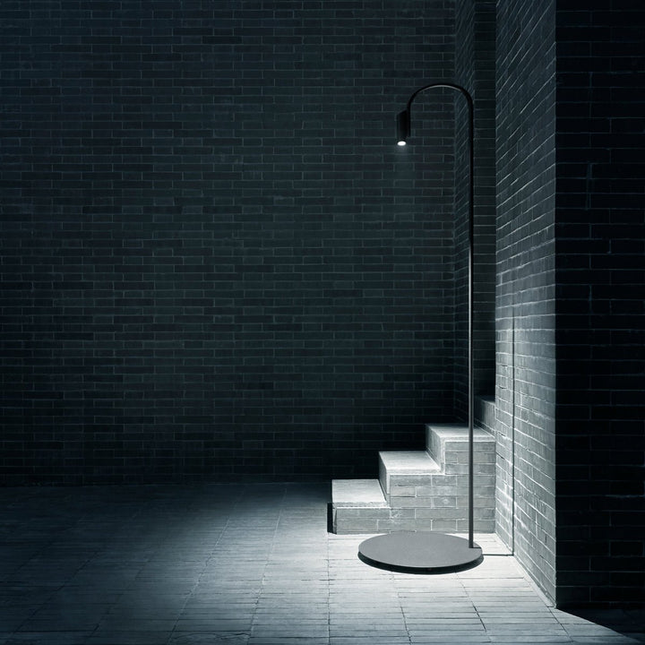 Caule Bollard 2 - Solid Shade Floor Lamp - Flos - Floor Lamps - Anthracite - 2700K - No Caule Box - HORNE