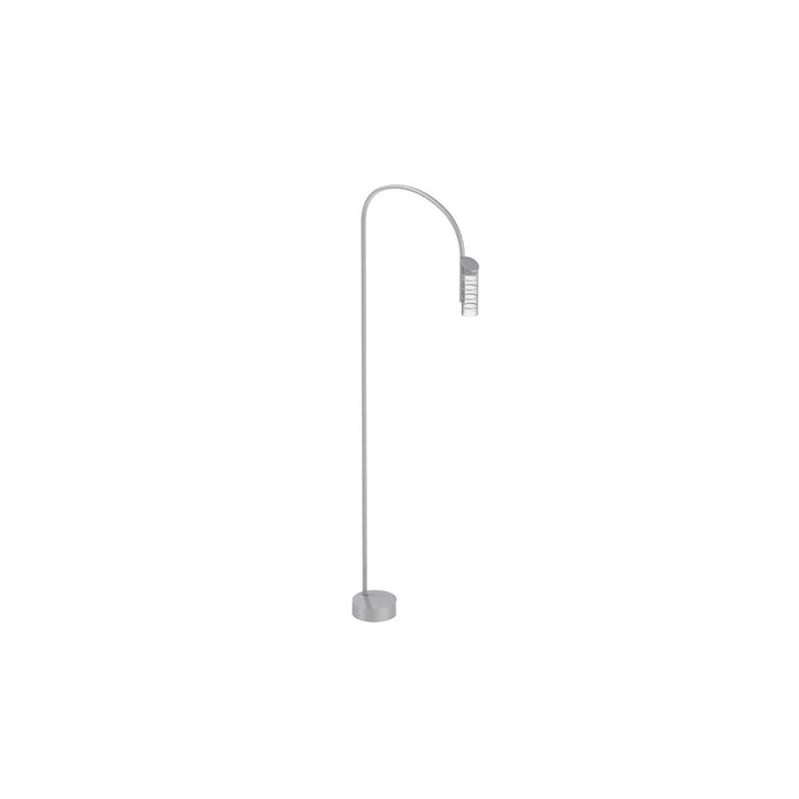 Caule Bollard 3 - Nest Shade Floor Lamp - Flos - Floor Lamps - Grey - 2700K - No Caule Box - HORNE