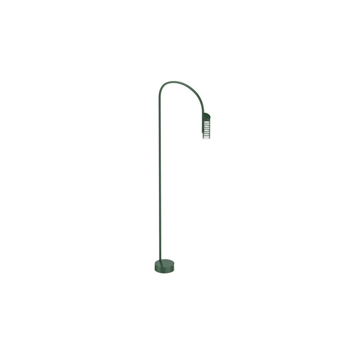 Caule Bollard 3 - Nest Shade Floor Lamp - Flos - Floor Lamps - Forest Green - 2700K - No Caule Box - HORNE