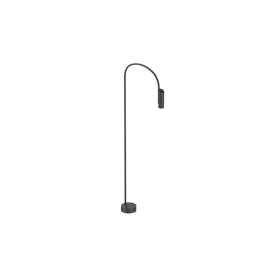 Caule Bollard 3 - Solid Shade Floor Lamp - Flos - Floor Lamps - Black - 2700K - No Caule Box - HORNE