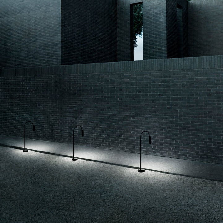 Caule Floor 1 - Solid Shade Floor Lamp - Flos - Floor Lamps - Anthracite - 2700K - HORNE