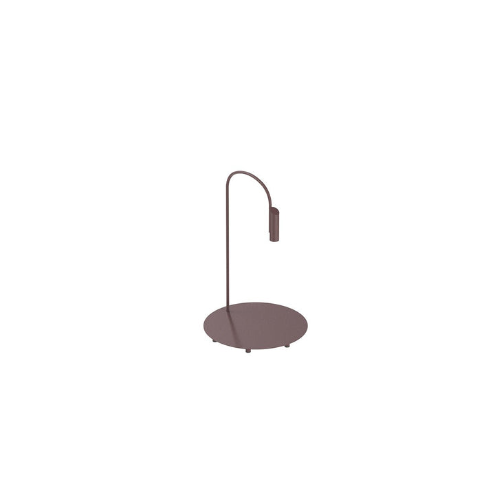 Caule Floor 1 - Solid Shade Floor Lamp - Flos - Floor Lamps - Deep Brown - 2700K - HORNE