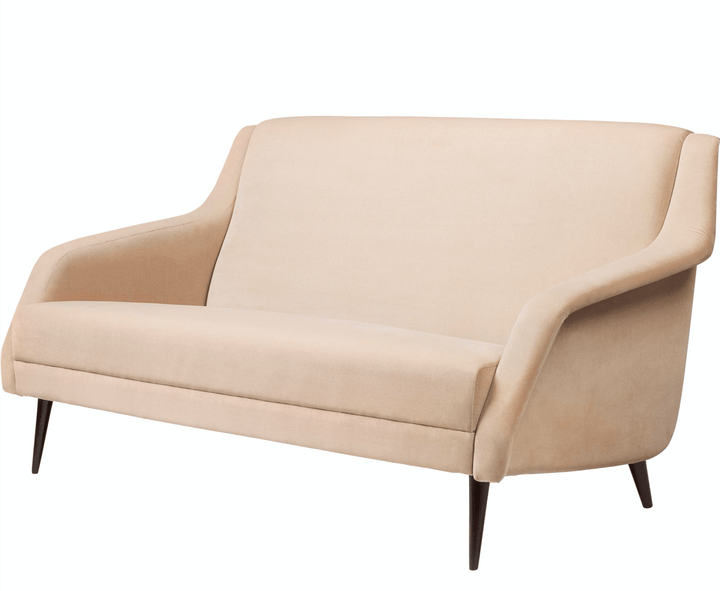 CDC.2 Sofa - 56" - Gubi - Sofas - Lacquered American Walnut - Gabriel Tempt - 60152 - HORNE