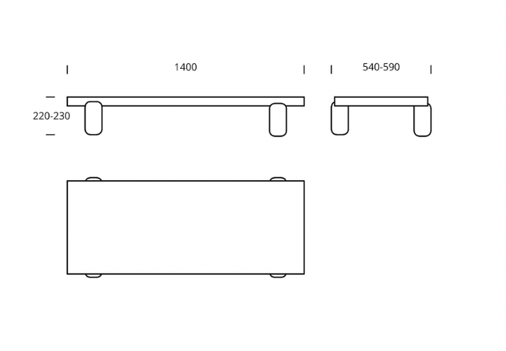 Centenniale Coffee Table - Nikari - Coffee Tables - Oiled Oak - HORNE