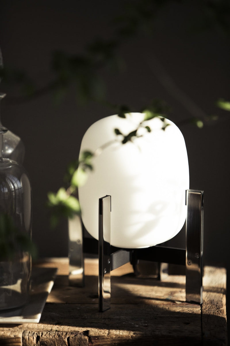 Cesta Metalica Lamp - Santa & Cole - Floor Lamps - Without Leather Handle - HORNE