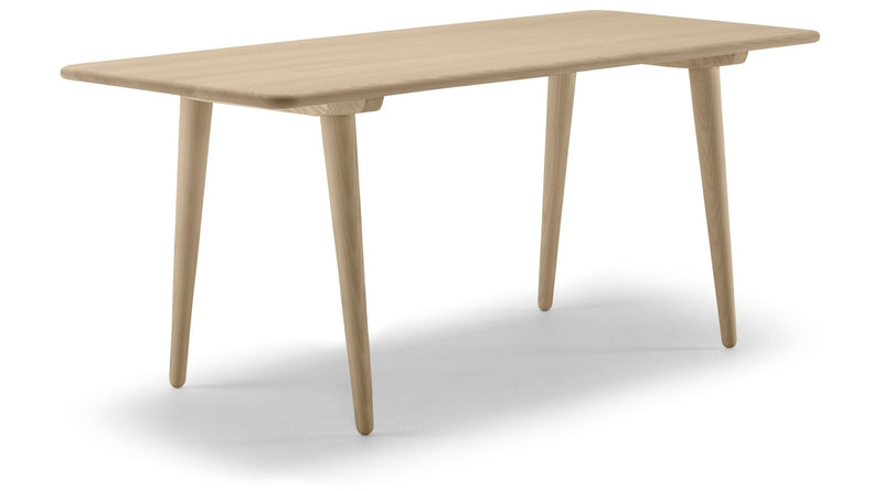 Minimalist, modern oak wood desk by Carl Hansen & Son