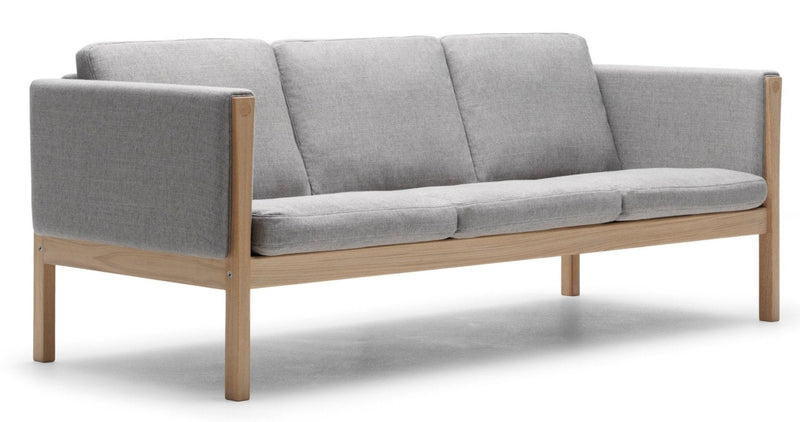 CH163 Sofa - Carl Hansen & Son - Sofas - Soaped Oak - Fabric - Gabriel Mood - 04104 - HORNE