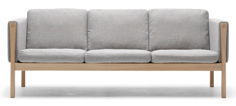 CH163 Sofa - Carl Hansen & Son - Sofas - Soaped Oak - Fabric - Gabriel Mood - 04104 - HORNE