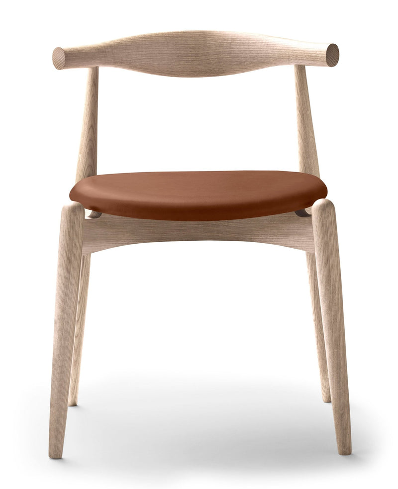 CH20 Elbow Chair - Carl Hansen & Son - Chairs - Soaped Beech - Fabric - Gabriel Mood - 04104 - HORNE