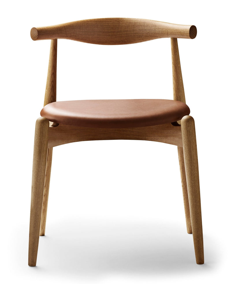 CH20 Elbow Chair - Carl Hansen & Son - Chairs - Soaped Beech - Fabric - Gabriel Mood - 04104 - HORNE