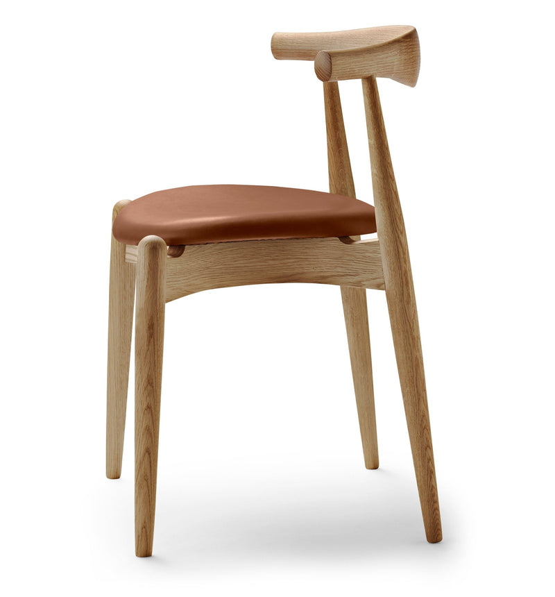 CH20 Elbow Chair - Carl Hansen & Son - Chairs - Soaped Beech - Fabric - Gabriel Mood - 04104 - HORNE