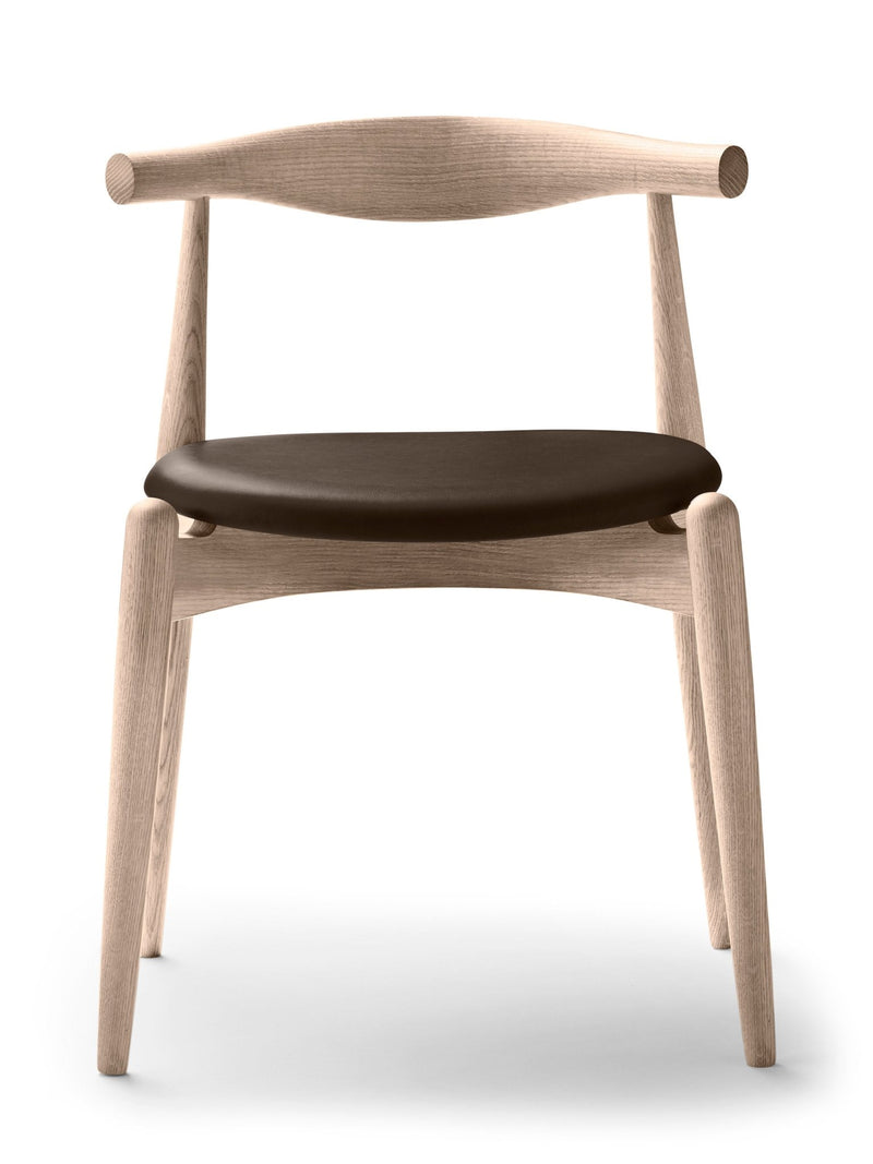 CH20 Elbow Chair - Carl Hansen & Son - Chairs - Soaped Beech - Fabric - Gabriel Mood - 04104 - HORNE
