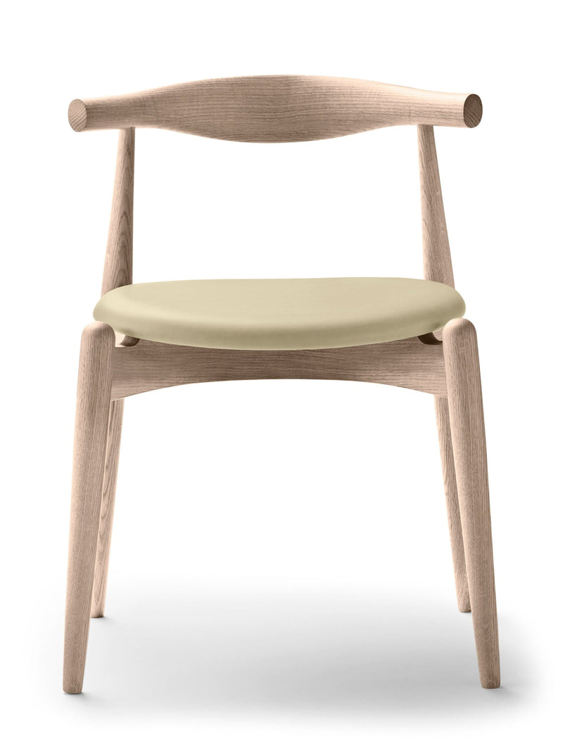 CH20 Elbow Chair - Carl Hansen & Son - Chairs - Soaped Beech - Fabric - Gabriel Mood - 04104 - HORNE