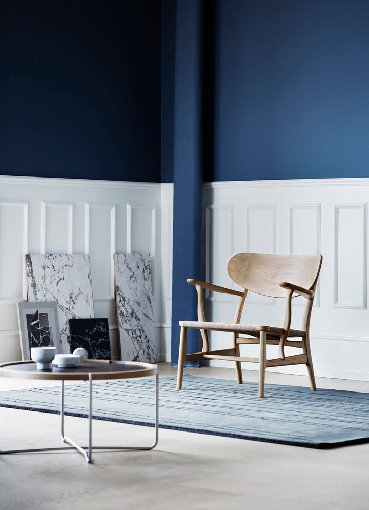 CH22 Lounge Chair - Natural Paper Cord - Carl Hansen & Son - Chairs - Oiled Walnut - HORNE