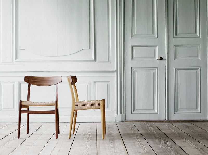 CH23 Dining Chair - Natural Paper Cord - Carl Hansen & Son - Chairs - Soaped Oak - HORNE