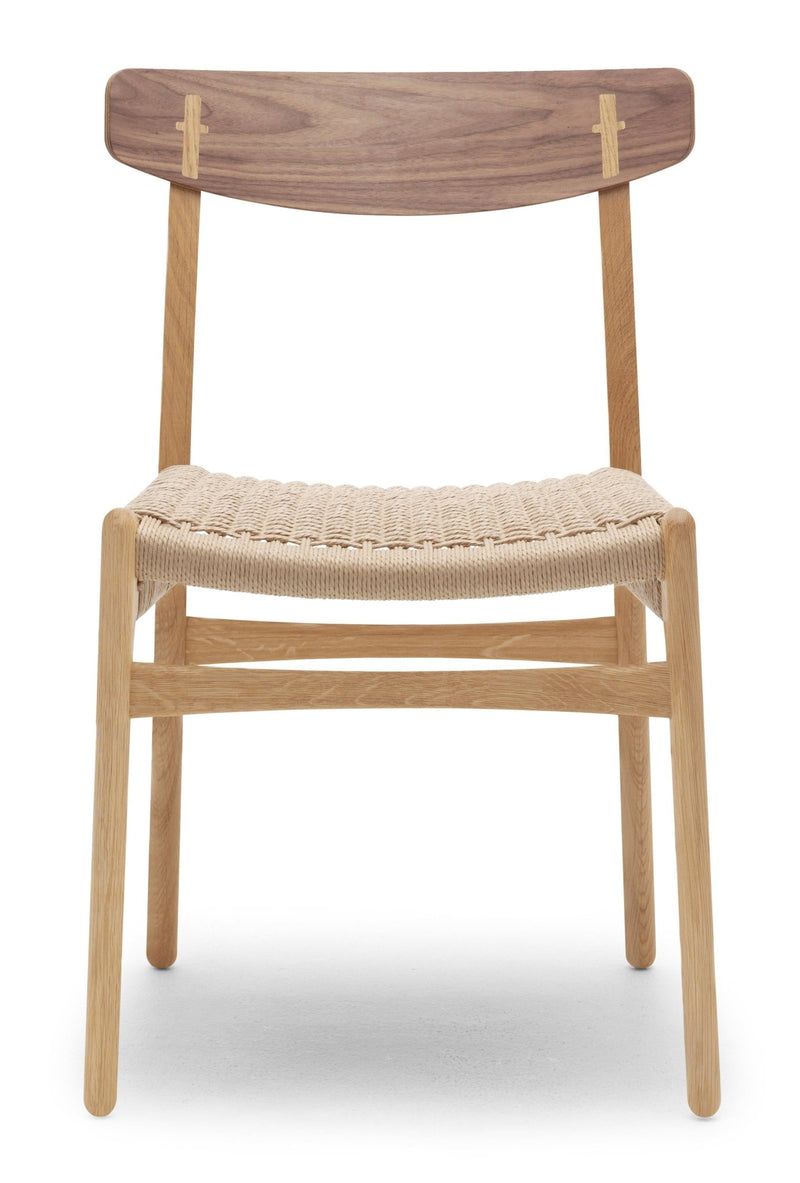 CH23 Dining Chair - Natural Paper Cord - Carl Hansen & Son - Chairs - Soaped Oak - HORNE