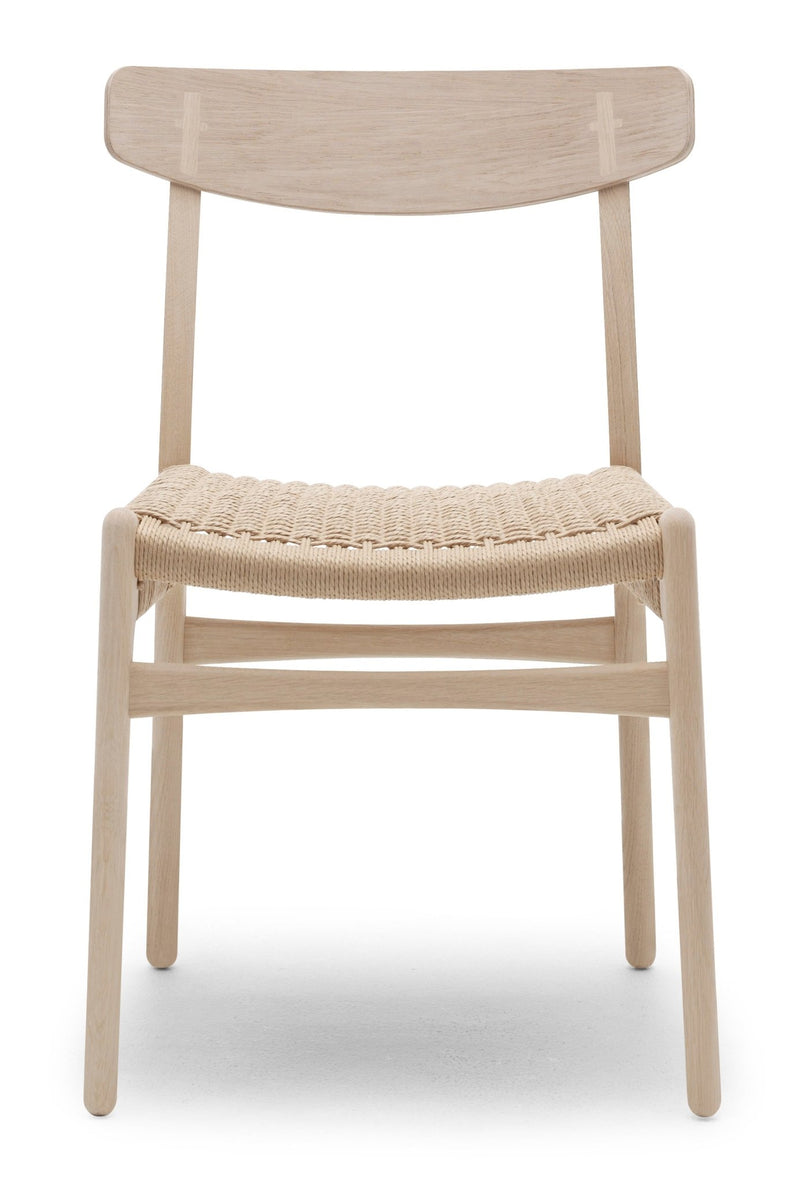 CH23 Dining Chair - Natural Paper Cord - Carl Hansen & Son - Chairs - Soaped Oak - HORNE