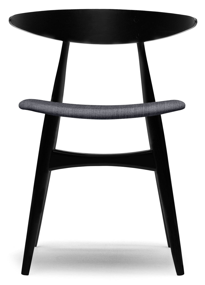 CH33P Dining Chair - Carl Hansen & Son - Chairs - Black Oak/Thor 301 Leather - HORNE