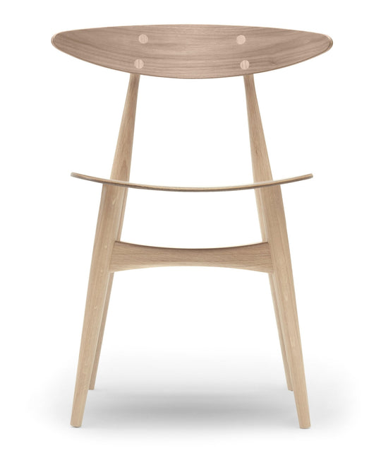 CH33T Dining Chair - Carl Hansen & Son - Chairs - White Oiled Oak - HORNE