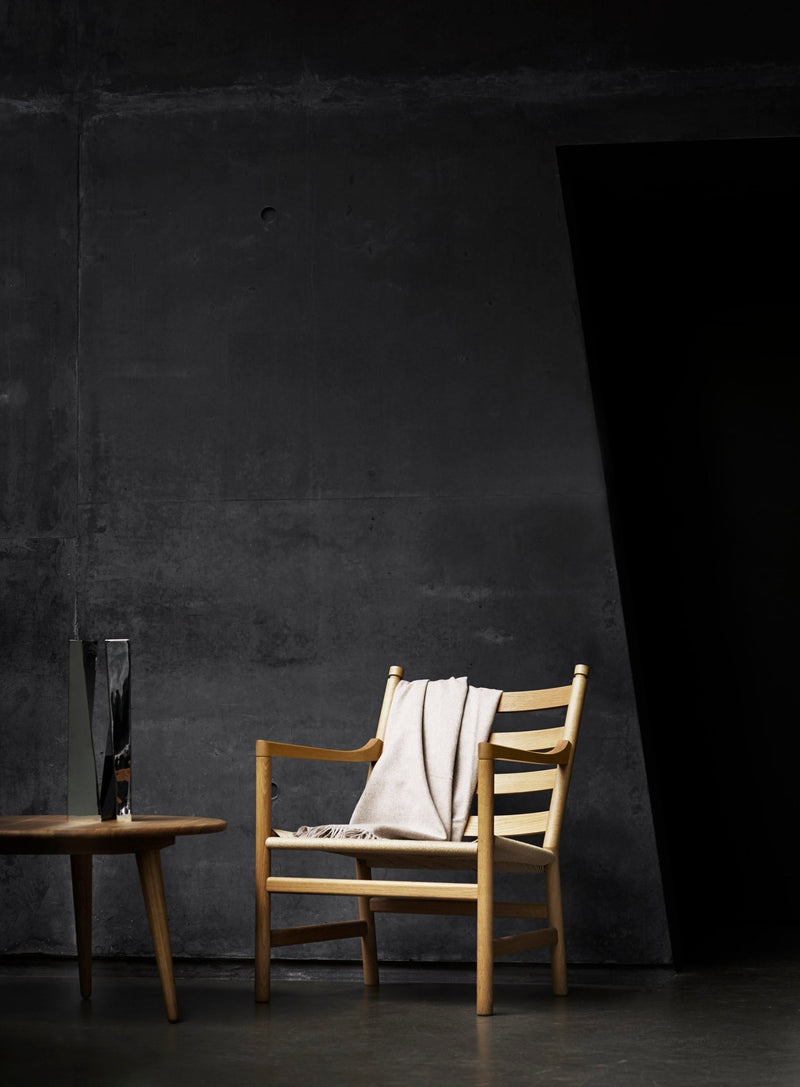 CH44 Lounge Chair - Carl Hansen & Son - Chairs - Soaped Oak/Natural Cord - HORNE