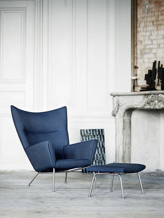 CH446 Foot Stool - Carl Hansen & Son - Stools + Benches + Ottomans - HORNE