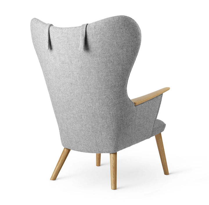 CH78 Mama Bear Lounge Chair - Carl Hansen & Son - Chairs - Grey Hallingdal 130 - HORNE