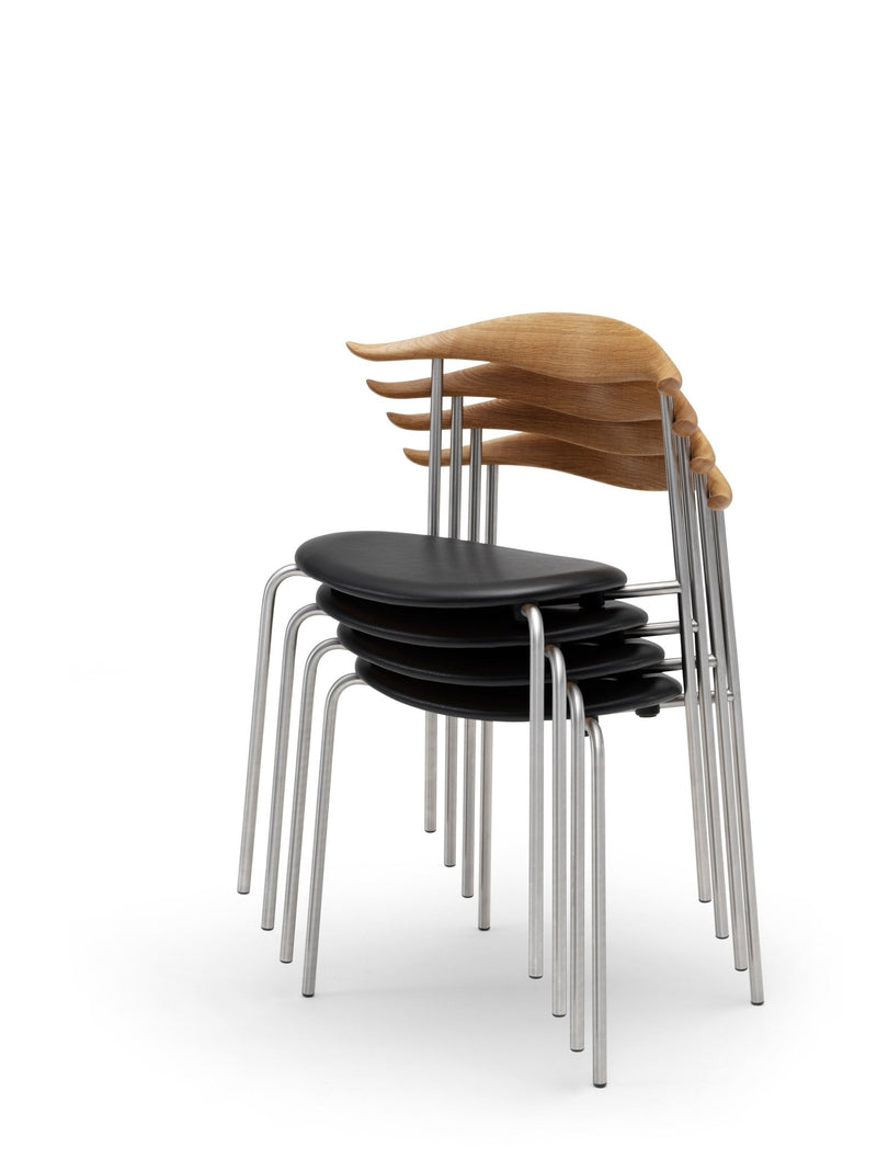 CH88P Dining Chair - Carl Hansen & Son - Chairs - Oiled Oak/Loke 7240/Black - HORNE