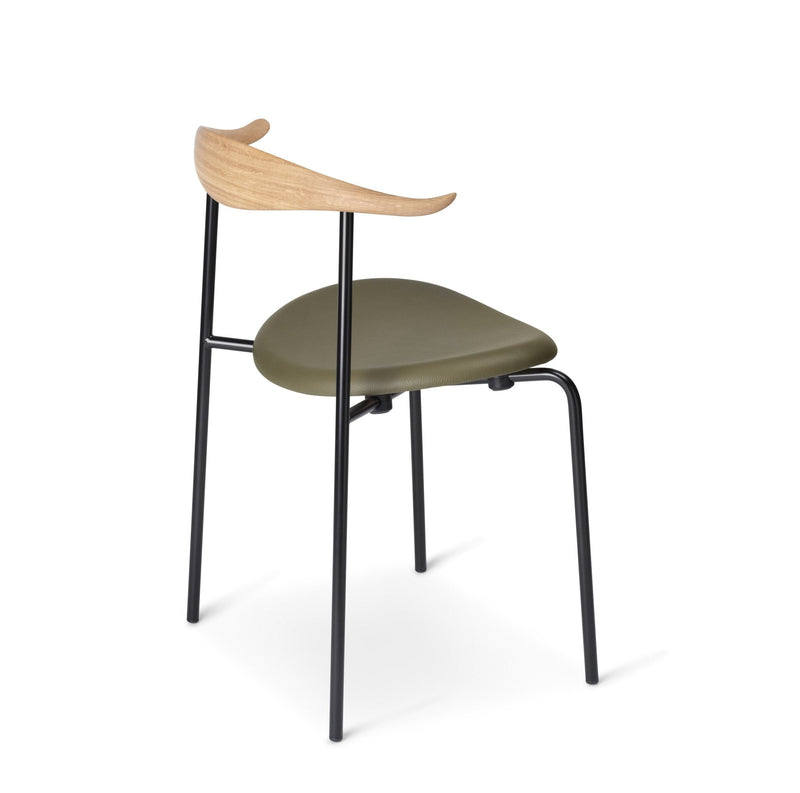 CH88P Dining Chair - Carl Hansen & Son - Chairs - Oiled Oak/Loke 7240/Black - HORNE