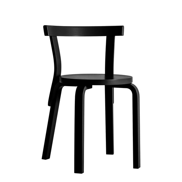 Chair 68 by Alvar Aalto - Artek - Chairs - Black - HORNE