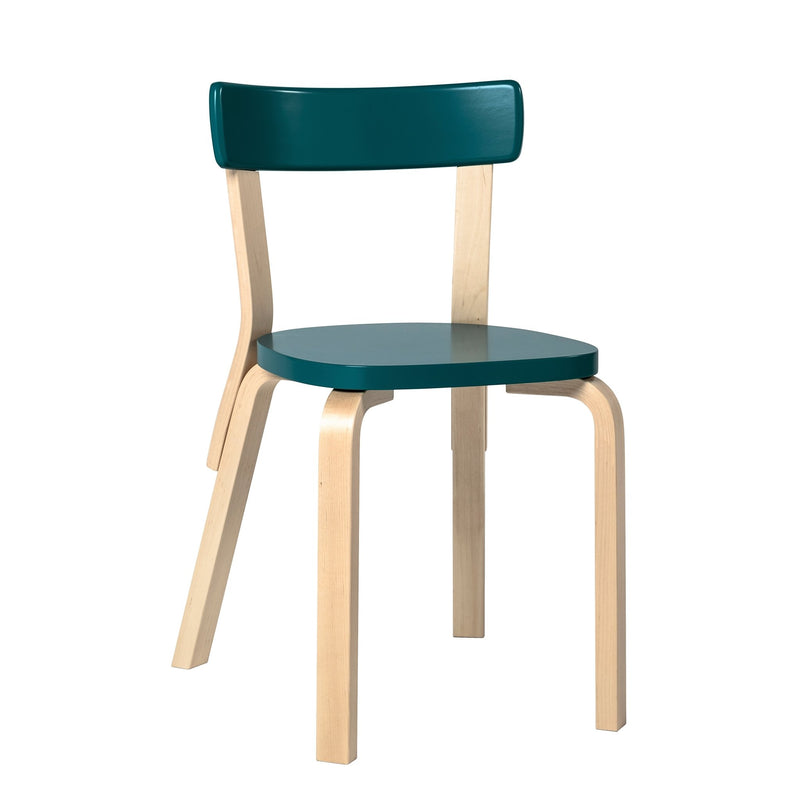 Chair 69 by Alvar Aalto - Artek - Chairs - Birch Veneer Seat - HORNE