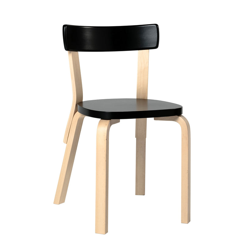 Chair 69 by Alvar Aalto - Artek - Chairs - Birch Veneer Seat - HORNE