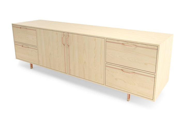 Chapman Large Credenza Storage Unit - Maple - Tronk - Sideboards + Cabinets - Rose Copper - HORNE