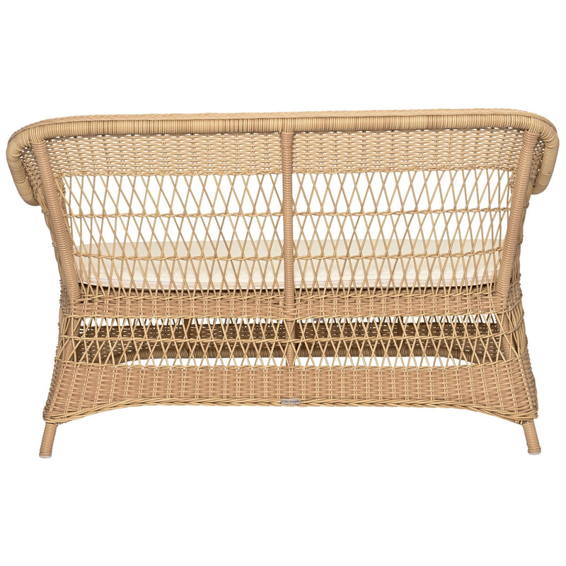 Charlot 2 - Seater Sofa - Exterior - Sika Design - Outdoor Furniture - Antique - Sunbrella Sailcloth Seagull - HORNE