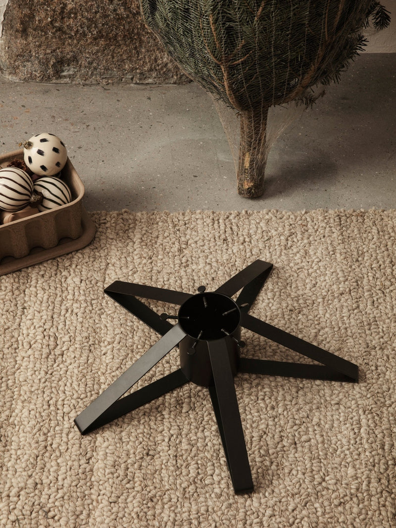 Christmas Tree Foot - Ferm Living - Art + Objects - Black - HORNE