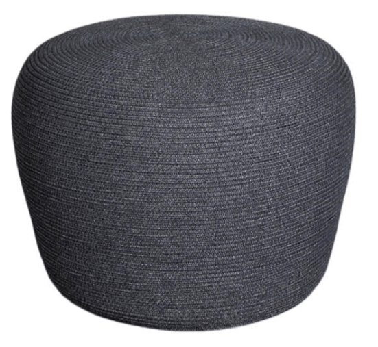 Circle Footstool - Cane Line - Outdoor Furniture - Small - Taupe - HORNE