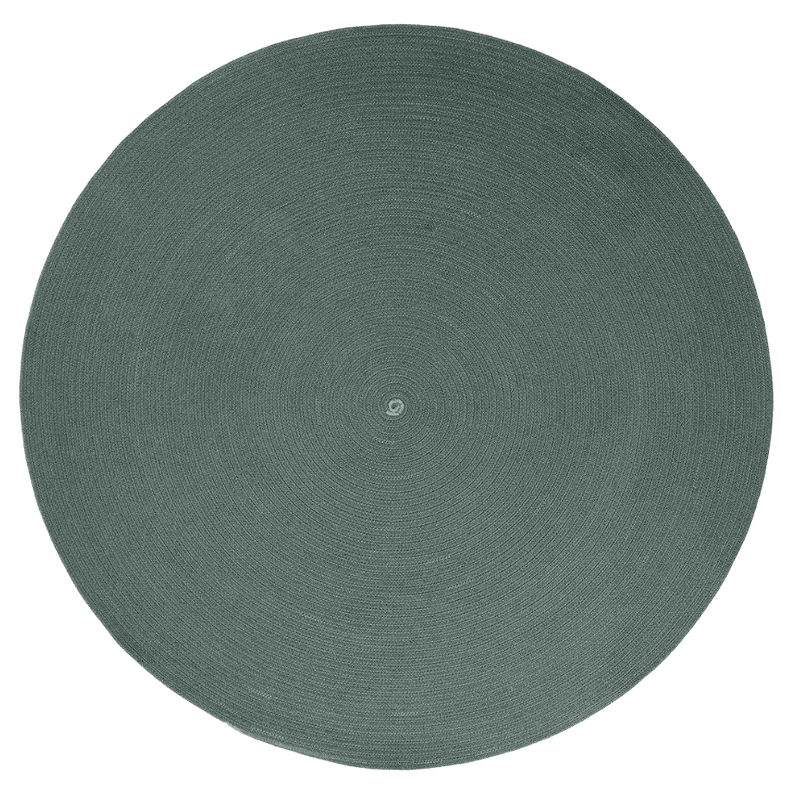 Circle Outdoor Carpet - Cane Line - Outdoor Furniture - Large - Dark Green - HORNE