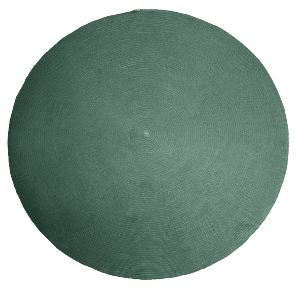 Circle Outdoor Carpet - Cane Line - Outdoor Furniture - Large - Dark Green - HORNE