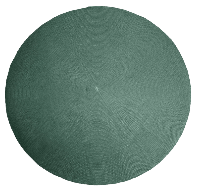 Circle Outdoor Carpet - Cane Line - Outdoor Furniture - Large - Dark Green - HORNE