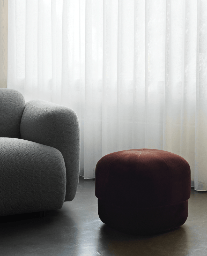 Circus Pouf - Normann Copenhagen - Stools + Benches + Ottomans - Small - Beige - HORNE