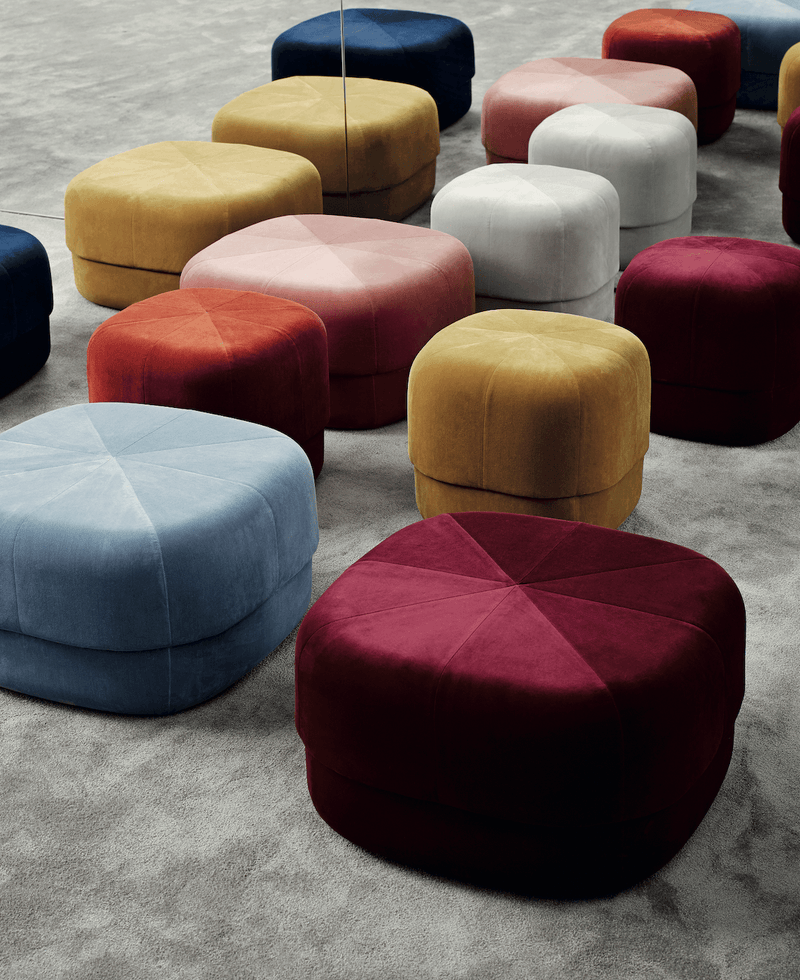 Circus Pouf - Normann Copenhagen - Stools + Benches + Ottomans - Small - Beige - HORNE
