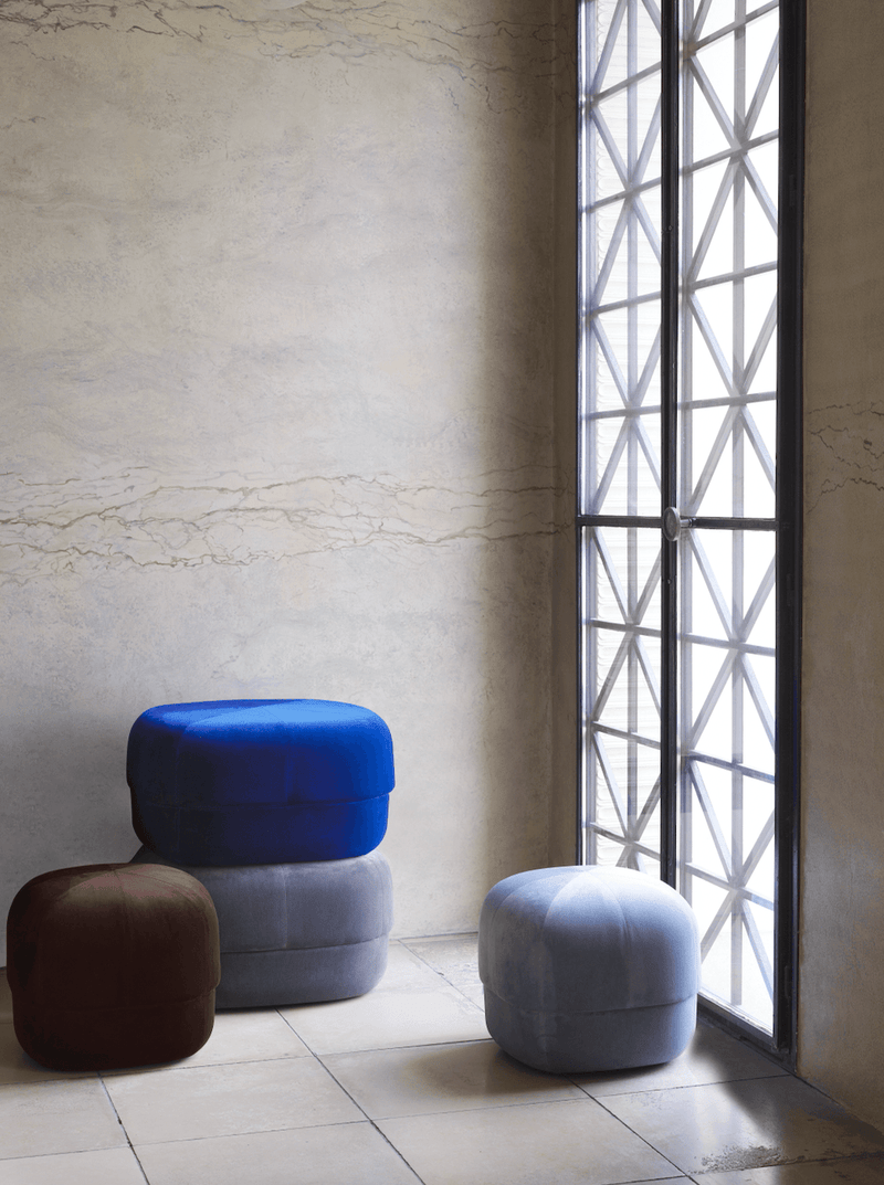 Circus Pouf - Normann Copenhagen - Stools + Benches + Ottomans - Small - Beige - HORNE