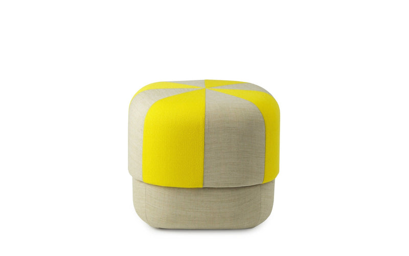 Circus Pouf Duo - Normann Copenhagen - Stools + Benches + Ottomans - Small - Sand - HORNE