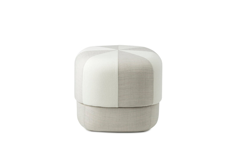 Circus Pouf Duo - Normann Copenhagen - Stools + Benches + Ottomans - Small - Sand - HORNE