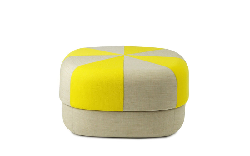 Circus Pouf Duo - Normann Copenhagen - Stools + Benches + Ottomans - Small - Sand - HORNE