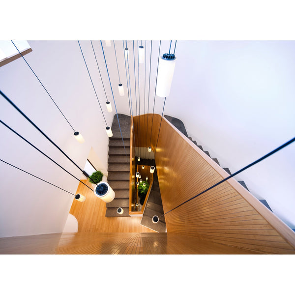 Cirio Simple Pendant - White Porcelain